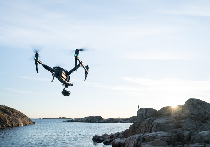Drone Sunset Drone Sunset