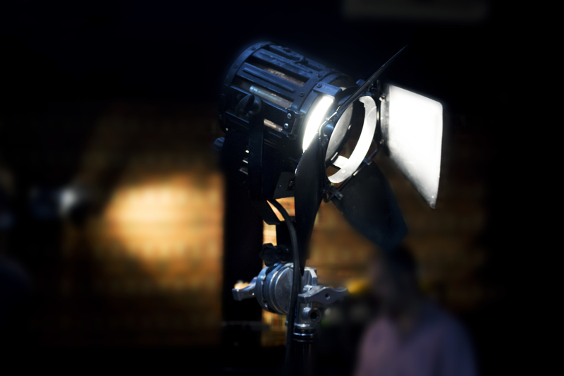 Vintage Theatre Spot Light In The Studio Vintage Theatre Spot Light In The Studio